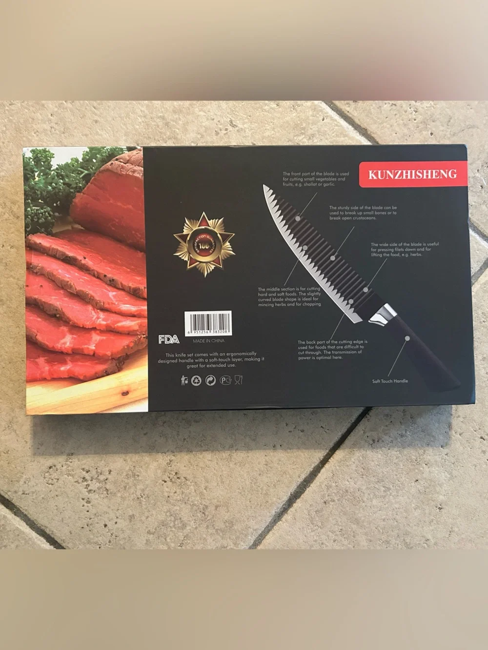 KUNZHISHENG 6-Piece Kitchen Knife Set – ER-0238A